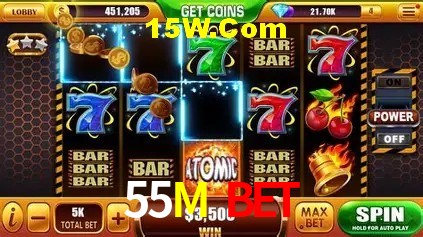 Jackpots e promoções na 55M Bet